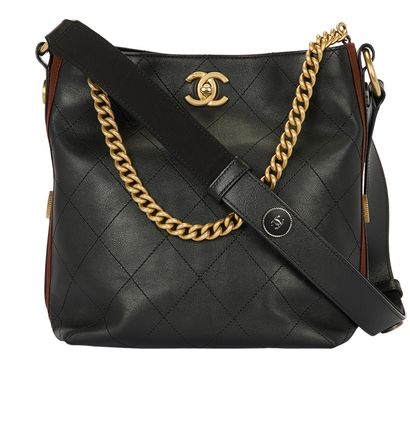 Chanel CC Bucket Bag, front view